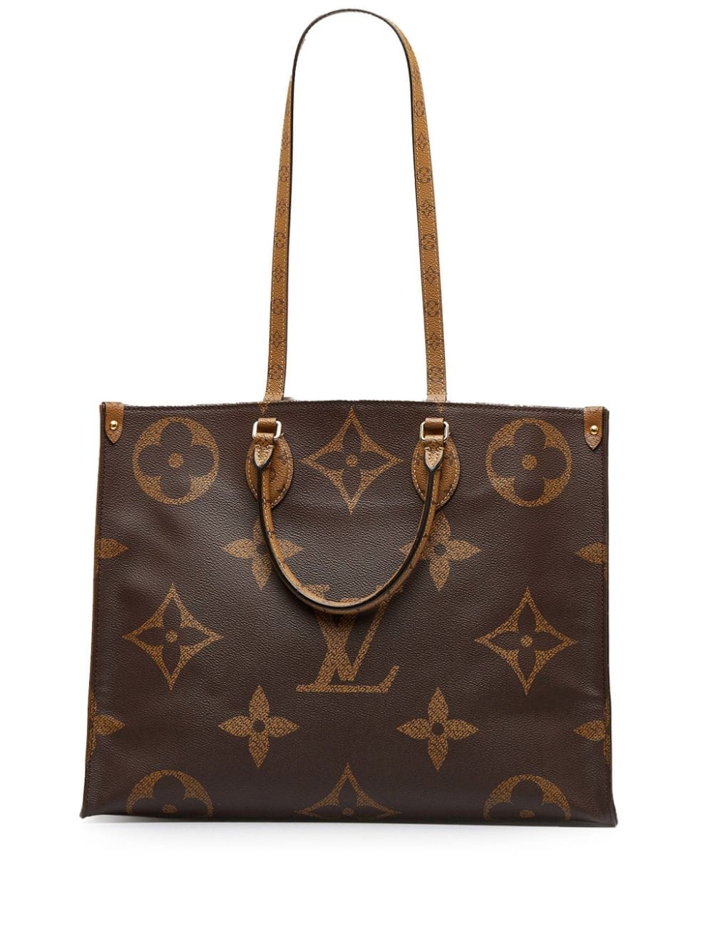 Louis Vuitton Pre-Owned 2019 pre-owned Reverse Onthego GM tote bag - Brown von Louis Vuitton Pre-Owned