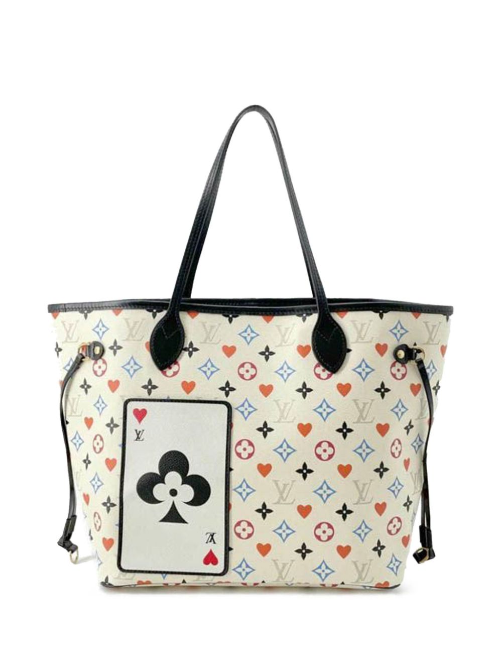 Louis Vuitton Pre-Owned 2020 Monogram Game On Neverfull MM tote bag - White von Louis Vuitton Pre-Owned