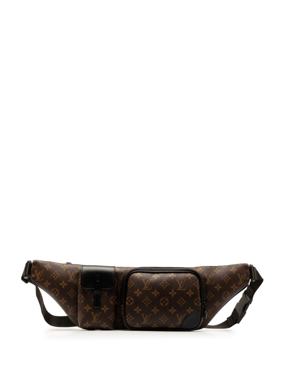 Louis Vuitton Pre-Owned 2020 Monogram Macassar Christopher Bum belt bag - Brown von Louis Vuitton Pre-Owned