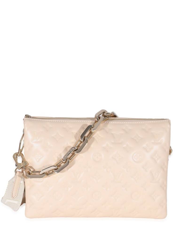 Louis Vuitton Pre-Owned 2021-2022 Monogram Puffy Coussin MM two-way bag - Neutrals von Louis Vuitton Pre-Owned