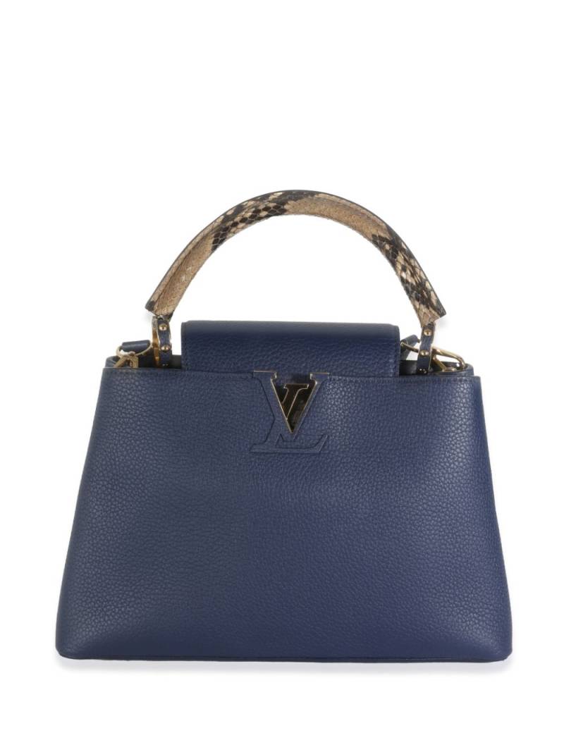 Louis Vuitton Pre-Owned 2021-2023 Capucines PM two-way bag - Blue von Louis Vuitton Pre-Owned