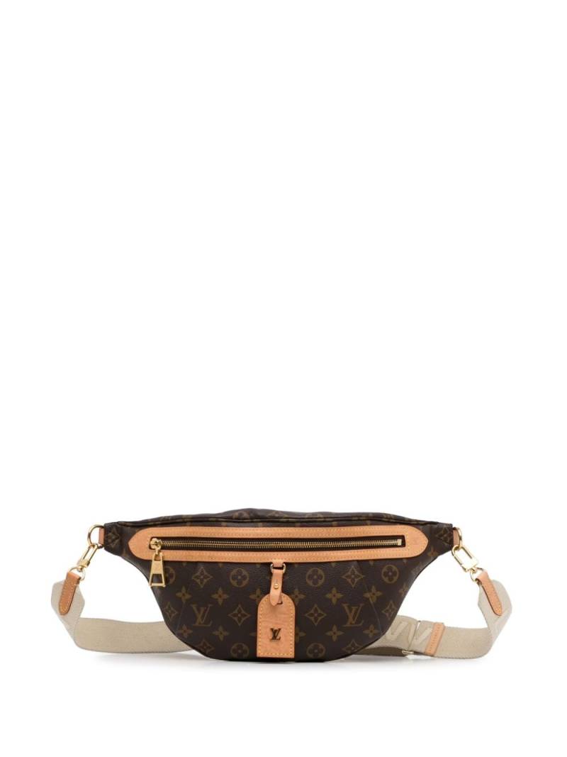 Louis Vuitton Pre-Owned 2021-2023 Monogram High Rise Bum belt bag - Brown von Louis Vuitton Pre-Owned