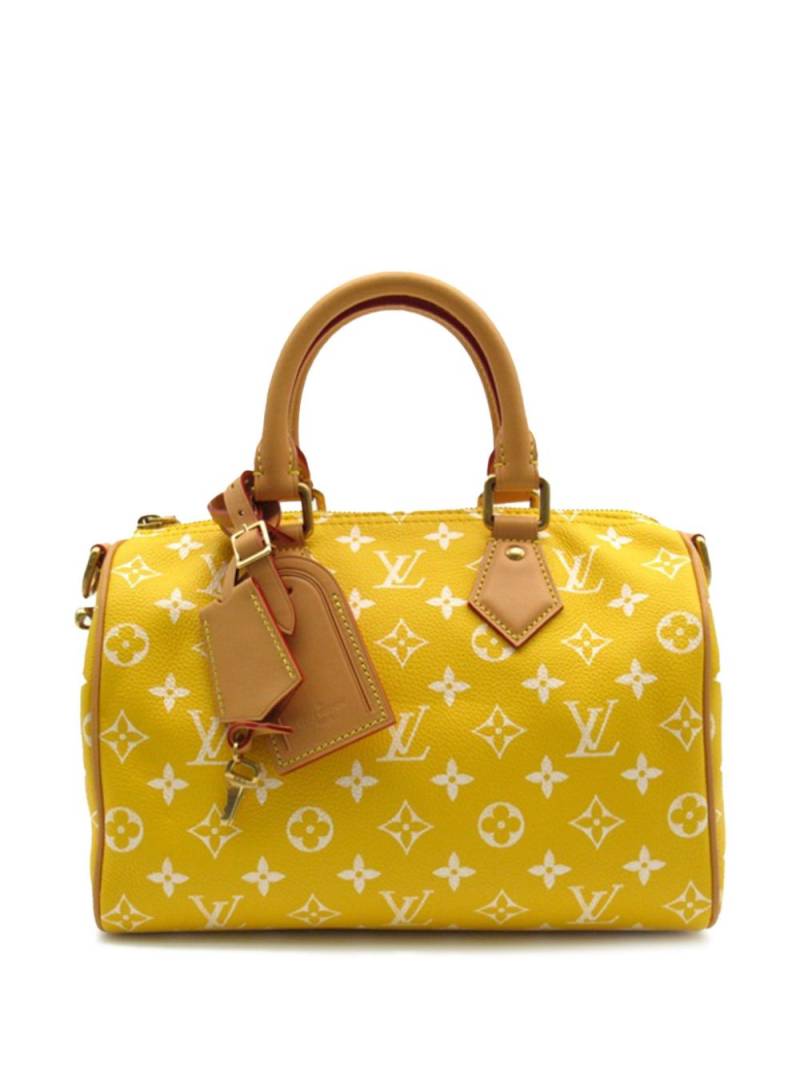 Louis Vuitton Pre-Owned 2021-2024 Monogram Speedy P9 Bandouliere 25 satchel - Yellow von Louis Vuitton Pre-Owned