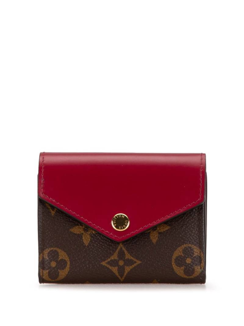 Louis Vuitton Pre-Owned 2021-2024 Monogram Zoe Wallet small wallets - Red von Louis Vuitton Pre-Owned