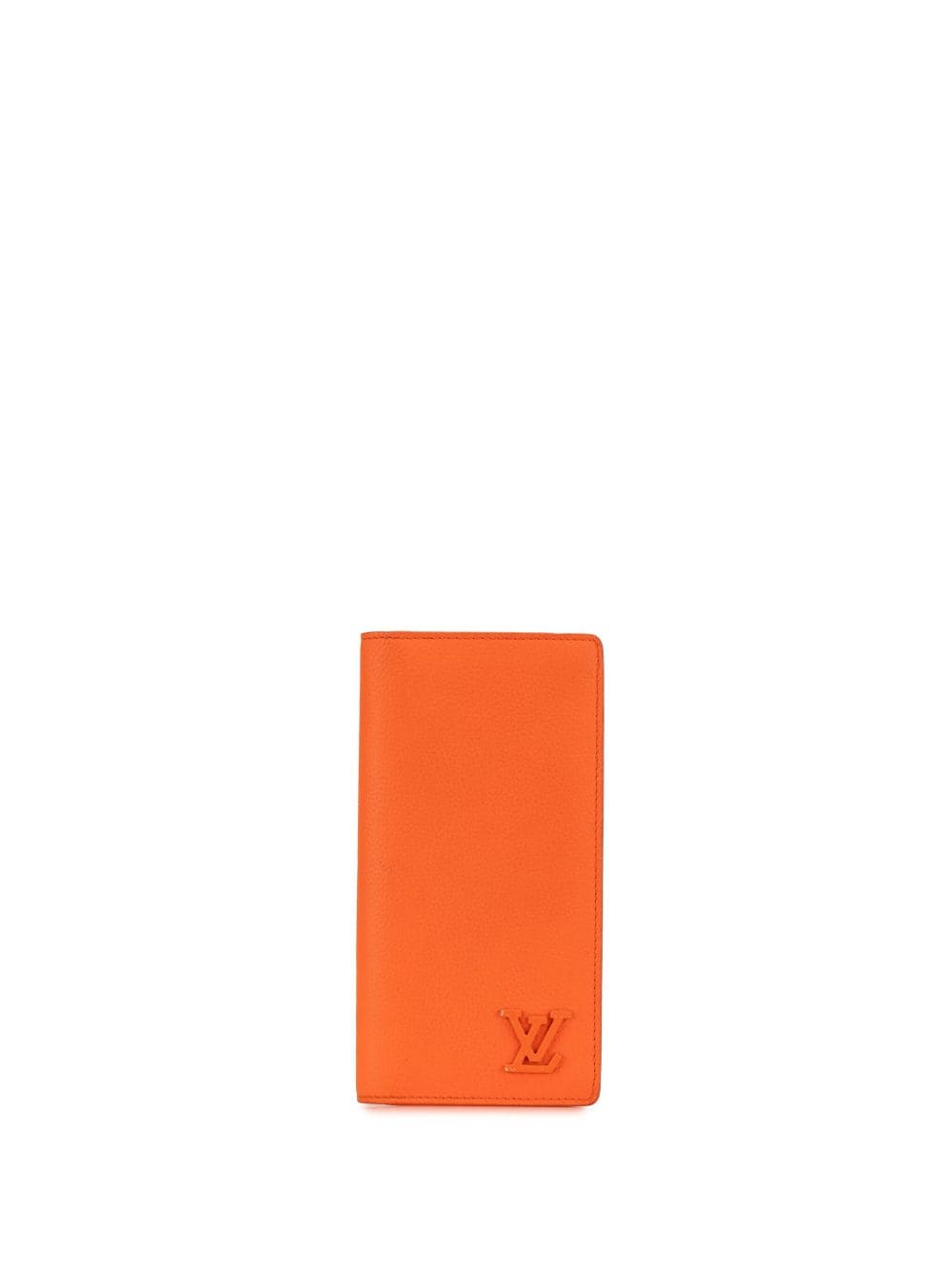 Louis Vuitton Pre-Owned 2021 Aerogram Brazza Wallet long wallets - Orange von Louis Vuitton Pre-Owned