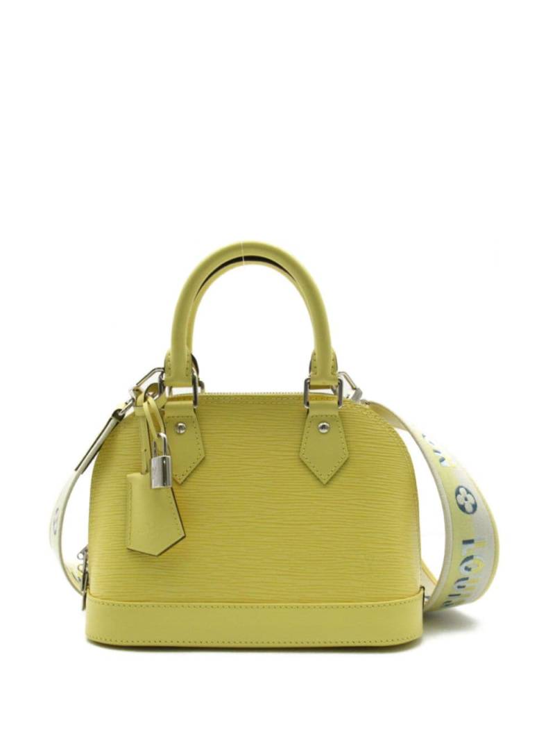 Louis Vuitton Pre-Owned 2021 Alma BB two-way bag - Yellow von Louis Vuitton Pre-Owned