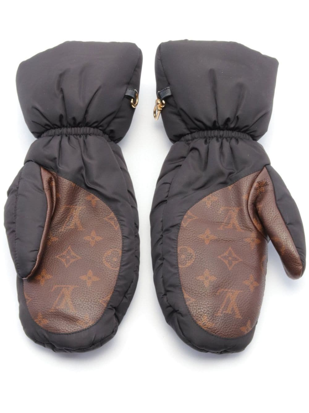 Louis Vuitton Pre-Owned 2021 Gon Pillow gloves - Black von Louis Vuitton Pre-Owned