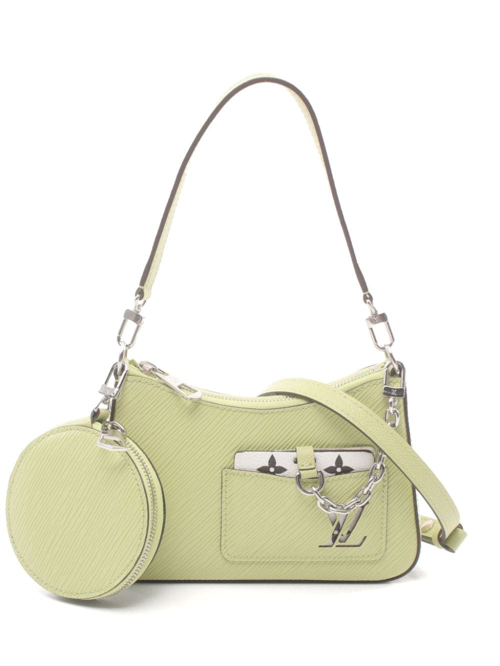 Louis Vuitton Pre-Owned 2021 Malellini handbag - Green von Louis Vuitton Pre-Owned