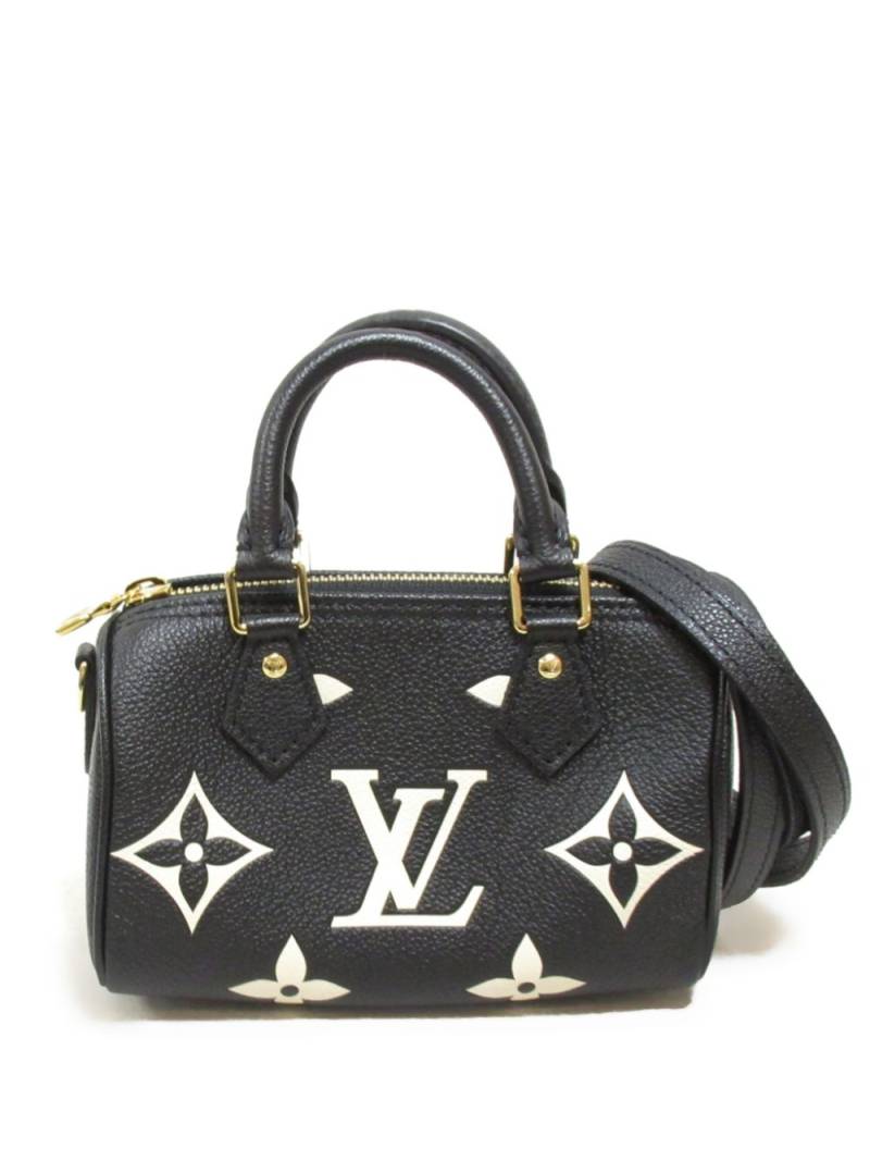 Louis Vuitton Pre-Owned 2021 Nano Speedy shoulder bag - Black von Louis Vuitton Pre-Owned