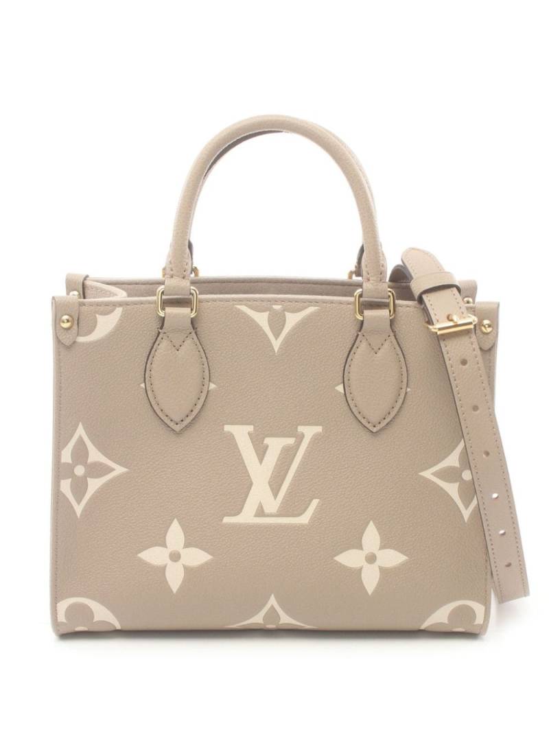 Louis Vuitton Pre-Owned 2021 On-The-Go PM two-way tote bag - Neutrals von Louis Vuitton Pre-Owned