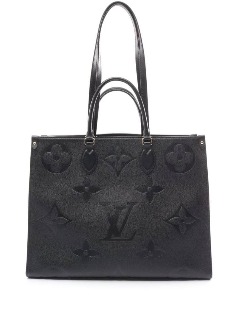 Louis Vuitton Pre-Owned 2021 OnTheGo GM tote bag - Black von Louis Vuitton Pre-Owned