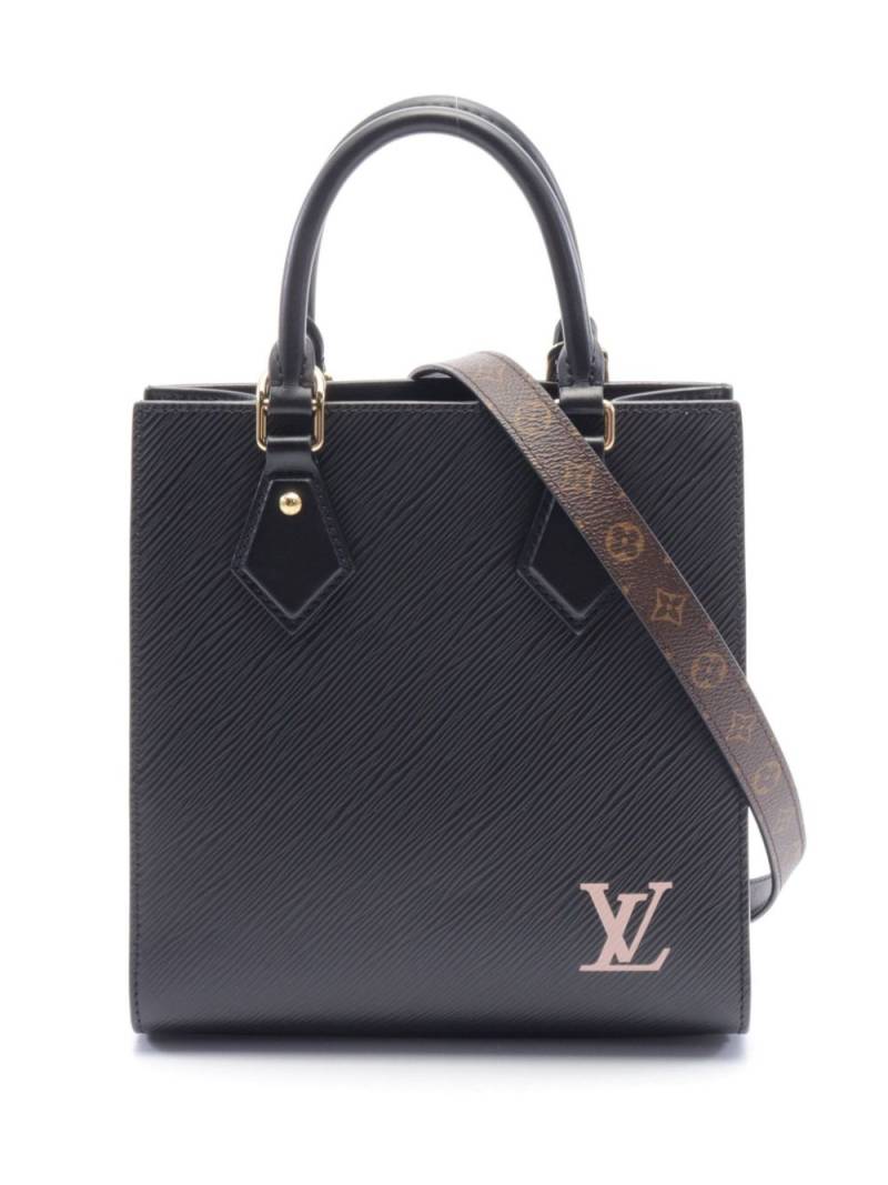 Louis Vuitton Pre-Owned 2021 Sac Plat BB two-way handbag - Black von Louis Vuitton Pre-Owned