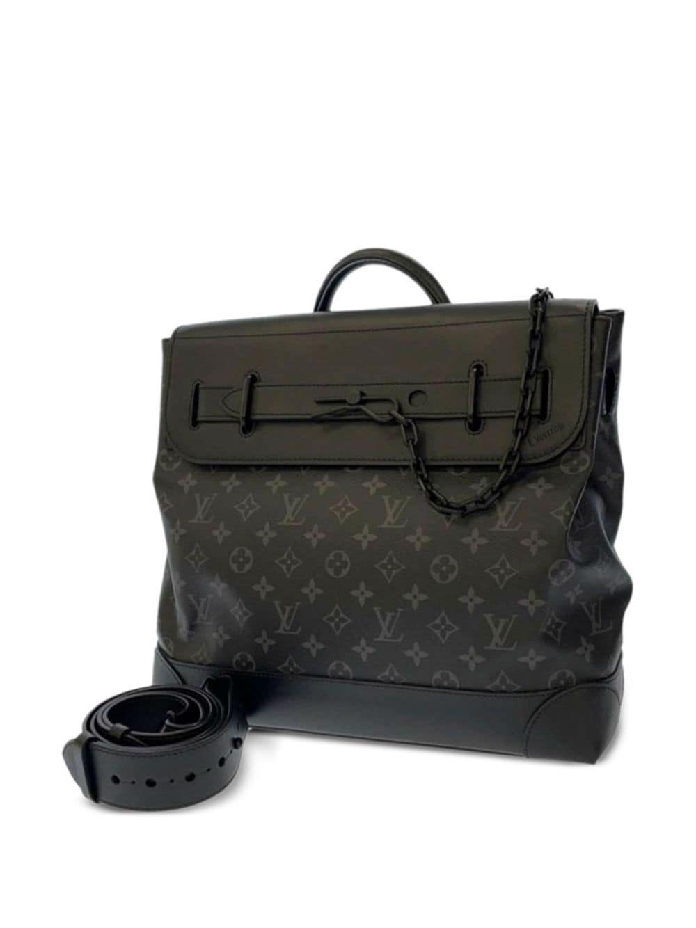 Louis Vuitton Pre-Owned 2021 Steamer PM two-way tote bag - Black von Louis Vuitton Pre-Owned