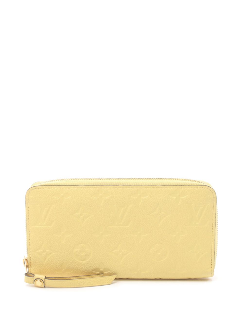 Louis Vuitton Pre-Owned 2021 Zippy wallet - Yellow von Louis Vuitton Pre-Owned