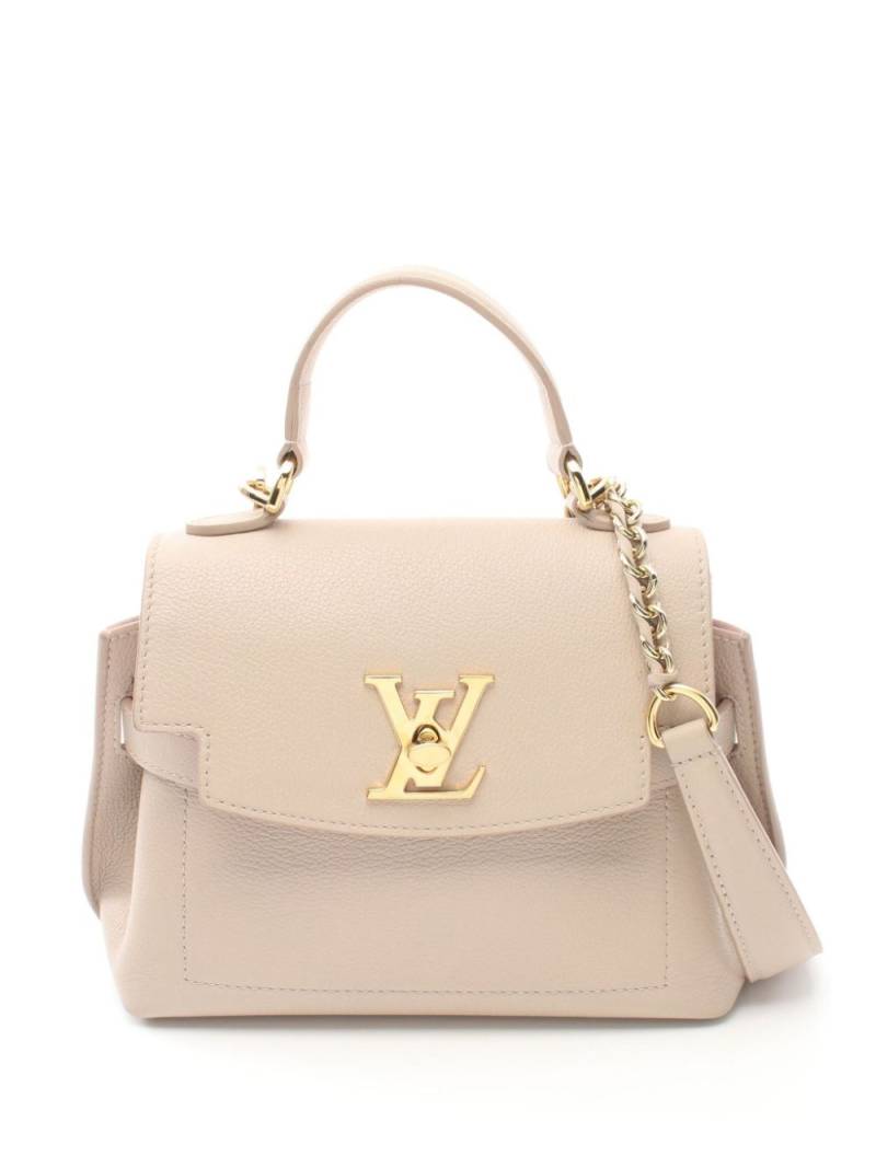 Louis Vuitton Pre-Owned 2021 mini LockMe Ever two-way handbag - Neutrals von Louis Vuitton Pre-Owned