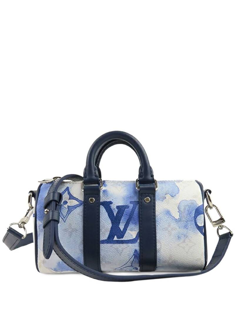 Louis Vuitton Pre-Owned 2021 pre-owned Keepall XS 2way bag - Blue von Louis Vuitton Pre-Owned