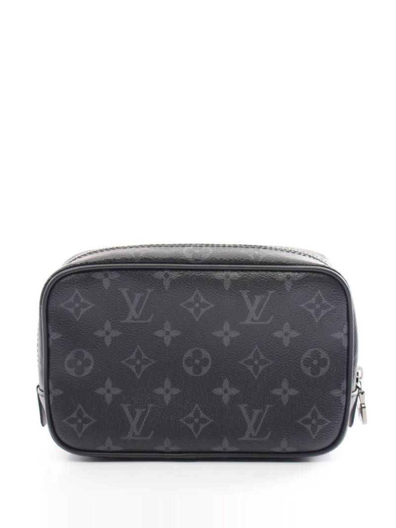 Louis Vuitton Pre-Owned 2021s True Toilette PM Monogram Eclipse wash bag - Black von Louis Vuitton Pre-Owned