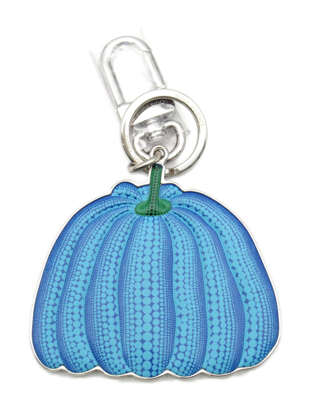 Louis Vuitton Pre-Owned 2023 x Yayoi Kusama Porto Kure Pumpkin key ring - Silver von Louis Vuitton Pre-Owned