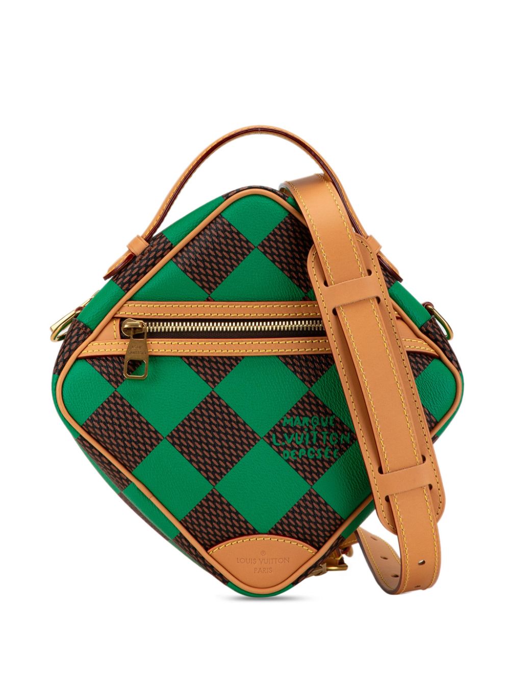 Louis Vuitton Pre-Owned 2024 Damier Pop Chess Messenger satchel - Green von Louis Vuitton Pre-Owned