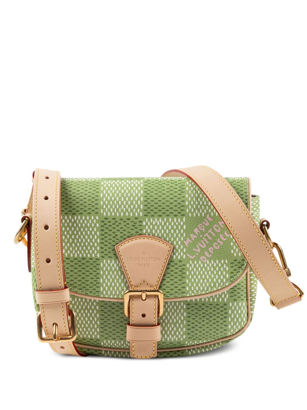 Louis Vuitton Pre-Owned Montsouris Messenger bag - Green von Louis Vuitton Pre-Owned