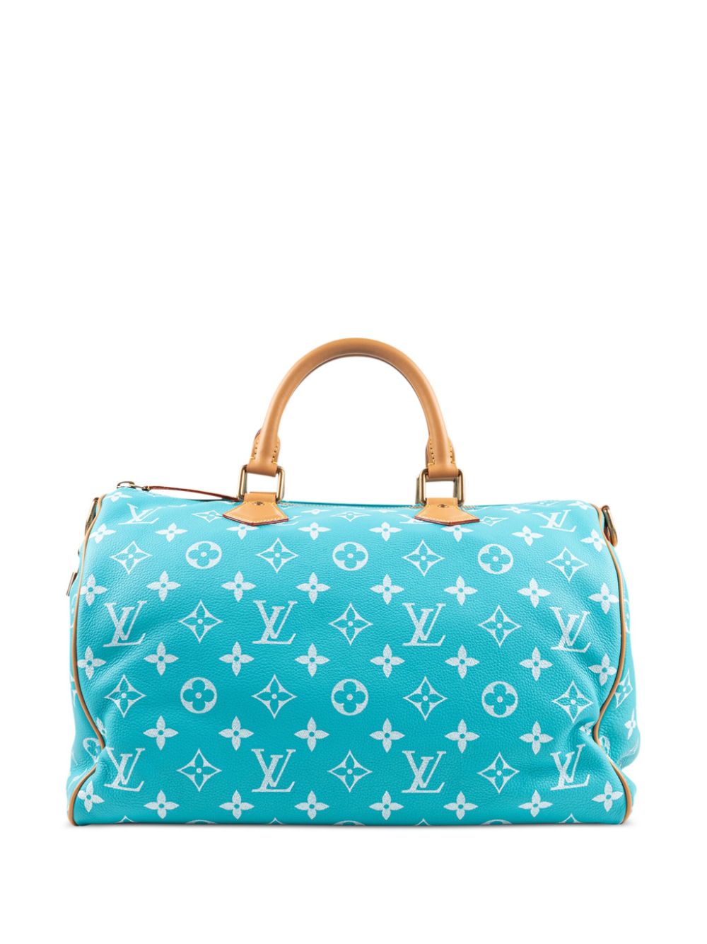 Louis Vuitton Pre-Owned Speedy P9 Bandouliere "40 Turquoise" - Blue von Louis Vuitton Pre-Owned