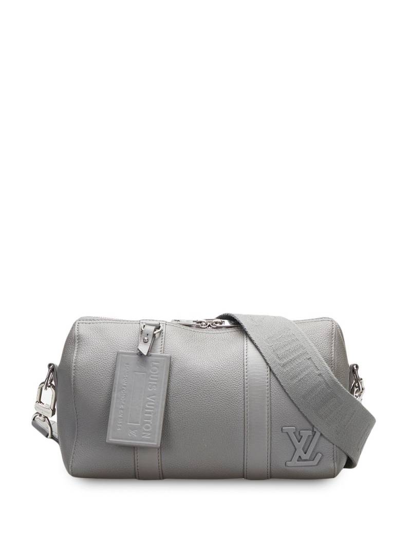 Louis Vuitton Pre-Owned pre-owned Aerogram Keepall City shoulder bag - Grey von Louis Vuitton Pre-Owned