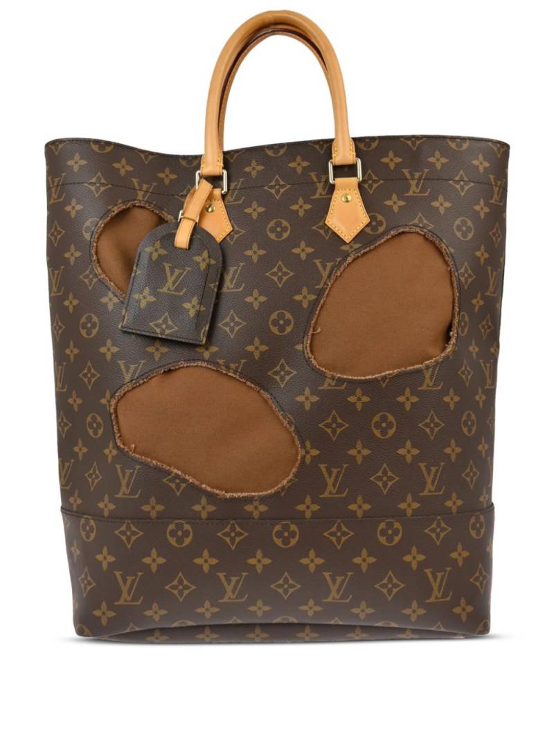 Louis Vuitton Pre-Owned x Comme des Garçons 2014 With Holes tote bag - Brown von Louis Vuitton Pre-Owned