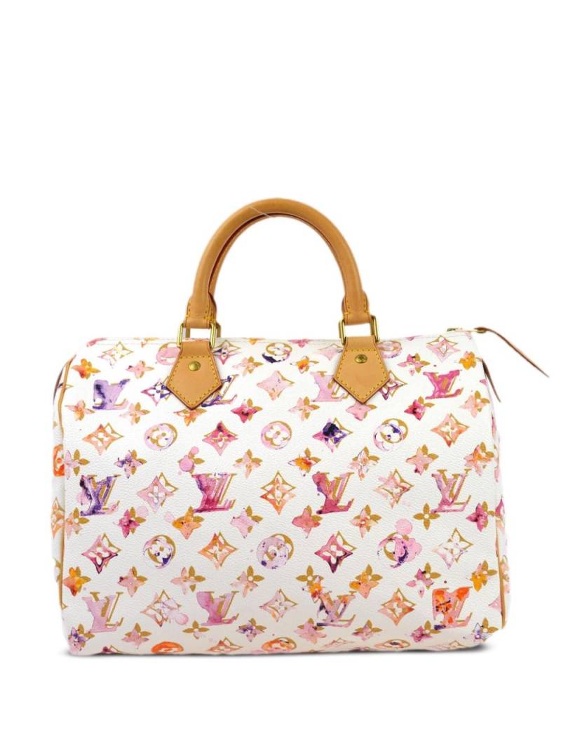 Louis Vuitton Pre-Owned x Richard Prince 2008 Speedy 30 handbag - White von Louis Vuitton Pre-Owned