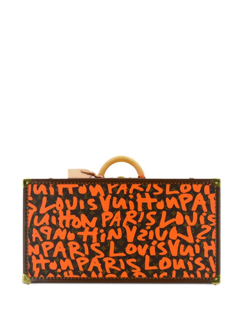 Louis Vuitton Pre-Owned x Stephen Sprouse 1990-2000s Display Case Trunk bag - Orange von Louis Vuitton Pre-Owned