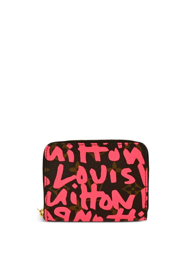 Louis Vuitton Pre-Owned x Stephen Sprouse 2009 Zippy wallet - Pink von Louis Vuitton Pre-Owned