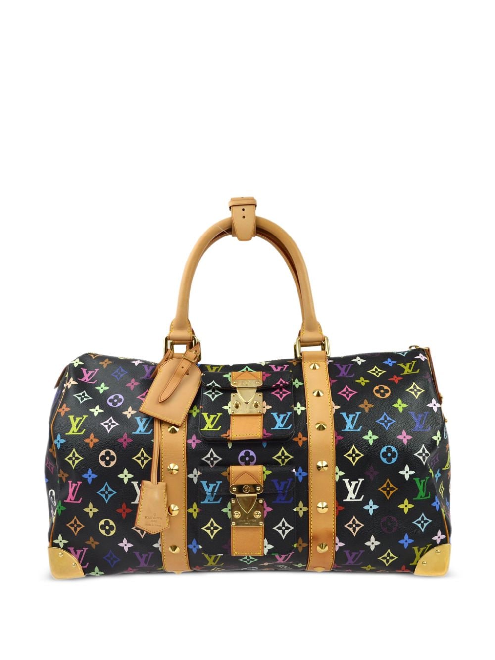 Louis Vuitton Pre-Owned x Takashi Murakami 2003 Keepall 45 travel bag - Black von Louis Vuitton Pre-Owned