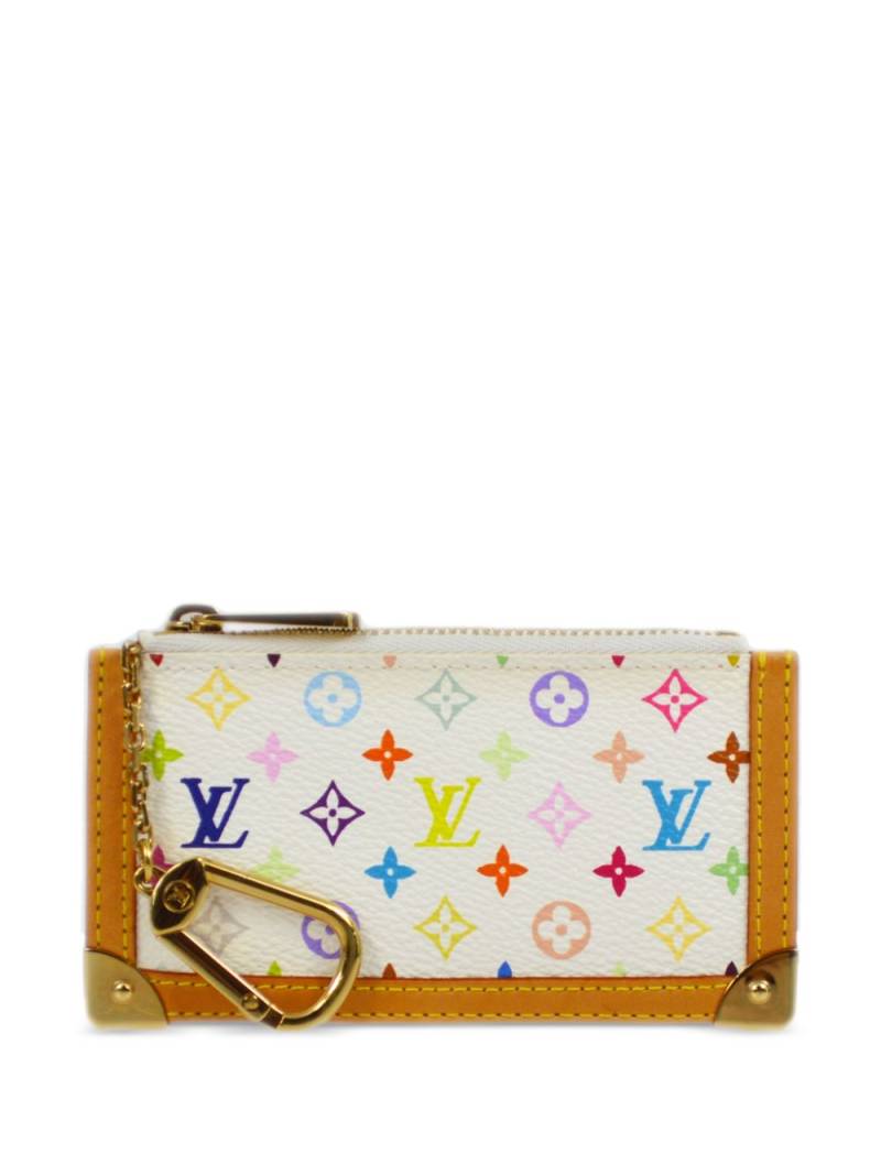 Louis Vuitton Pre-Owned x Takashi Murakami 2003 Pochette Cles coin purse - White von Louis Vuitton Pre-Owned