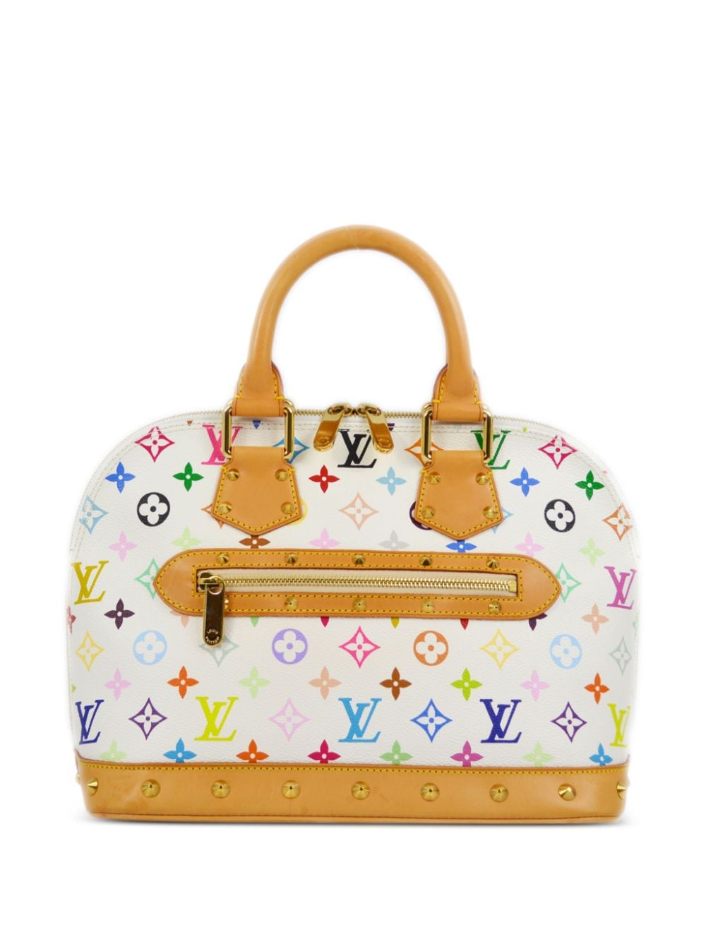 Louis Vuitton Pre-Owned x Takashi Murakami 2004 Alma PM handbag - White von Louis Vuitton Pre-Owned