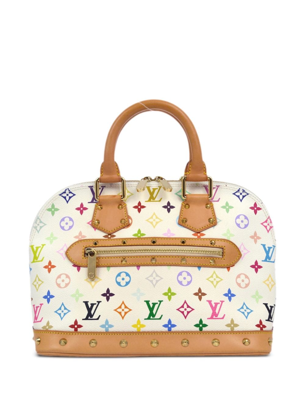 Louis Vuitton Pre-Owned x Takashi Murakami 2004 Alma PM handbag - White von Louis Vuitton Pre-Owned