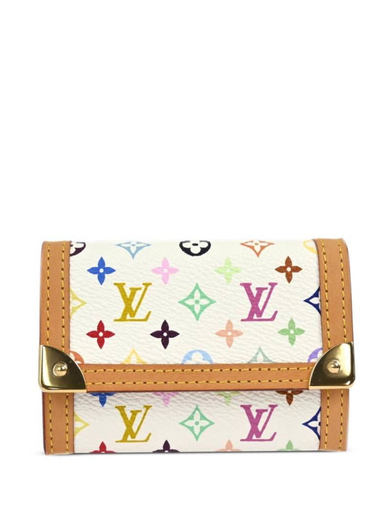 Louis Vuitton Pre-Owned x Takashi Murakami 2004 Porte-Monnaie Plat wallet - White von Louis Vuitton Pre-Owned