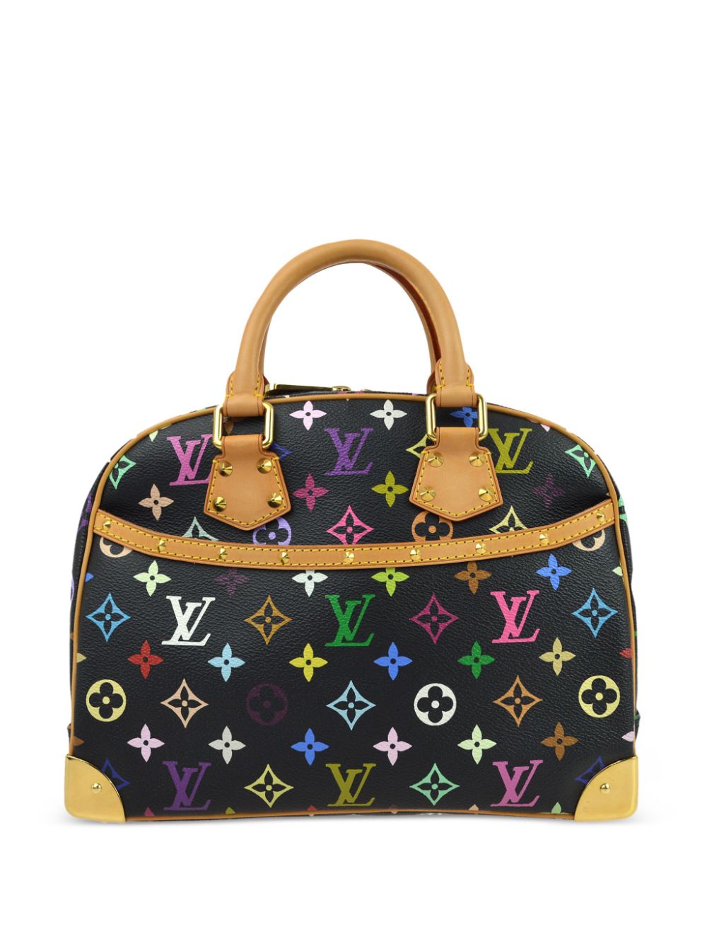 Louis Vuitton Pre-Owned x Takashi Murakami 2004 Trouville handbag - Black von Louis Vuitton Pre-Owned