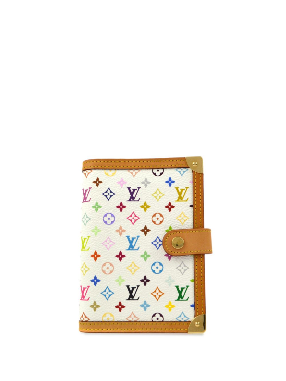 Louis Vuitton Pre-Owned x Takashi Murakami 2006 Agenda PM cover - White von Louis Vuitton Pre-Owned