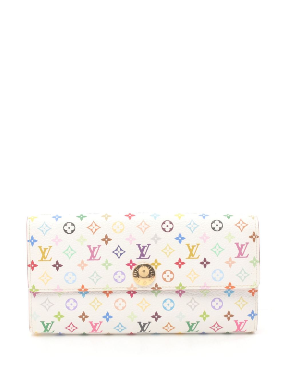 Louis Vuitton Pre-Owned x Takashi Murakami 2007 Sarah wallet - White von Louis Vuitton Pre-Owned