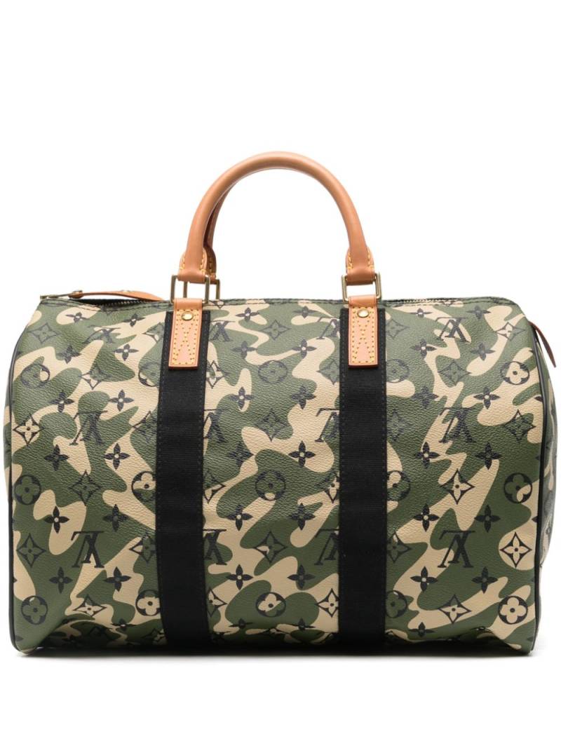 Louis Vuitton Pre-Owned x Takashi Murakami 2008 Speedy 35 tote bag - Green von Louis Vuitton Pre-Owned