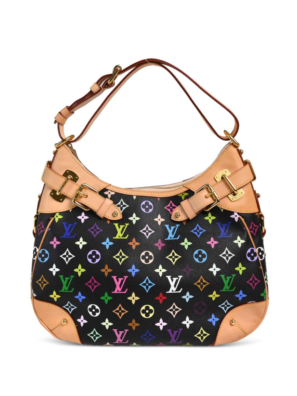 Louis Vuitton Pre-Owned x Takashi Murakami 2011 Greta shoulder bag - Black von Louis Vuitton Pre-Owned