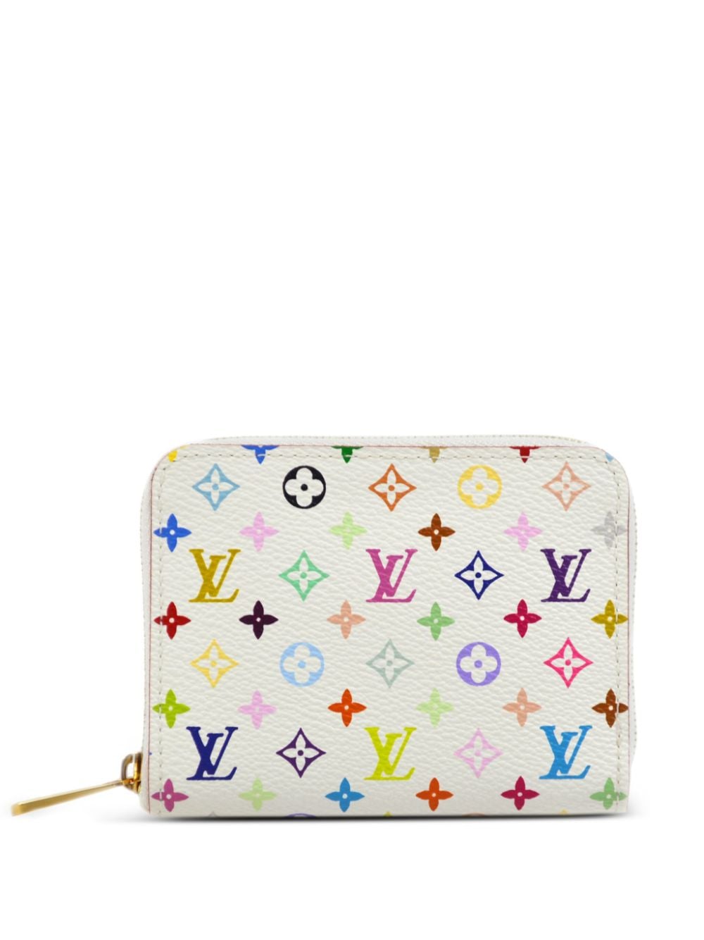 Louis Vuitton Pre-Owned x Takashi Murakami 2011 Zippy wallet - White von Louis Vuitton Pre-Owned