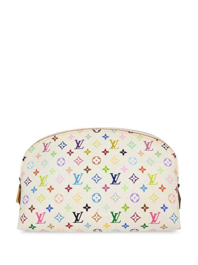 Louis Vuitton Pre-Owned x Takashi Murakami 2012 Pochette Cosmétique makeup bag - White von Louis Vuitton Pre-Owned