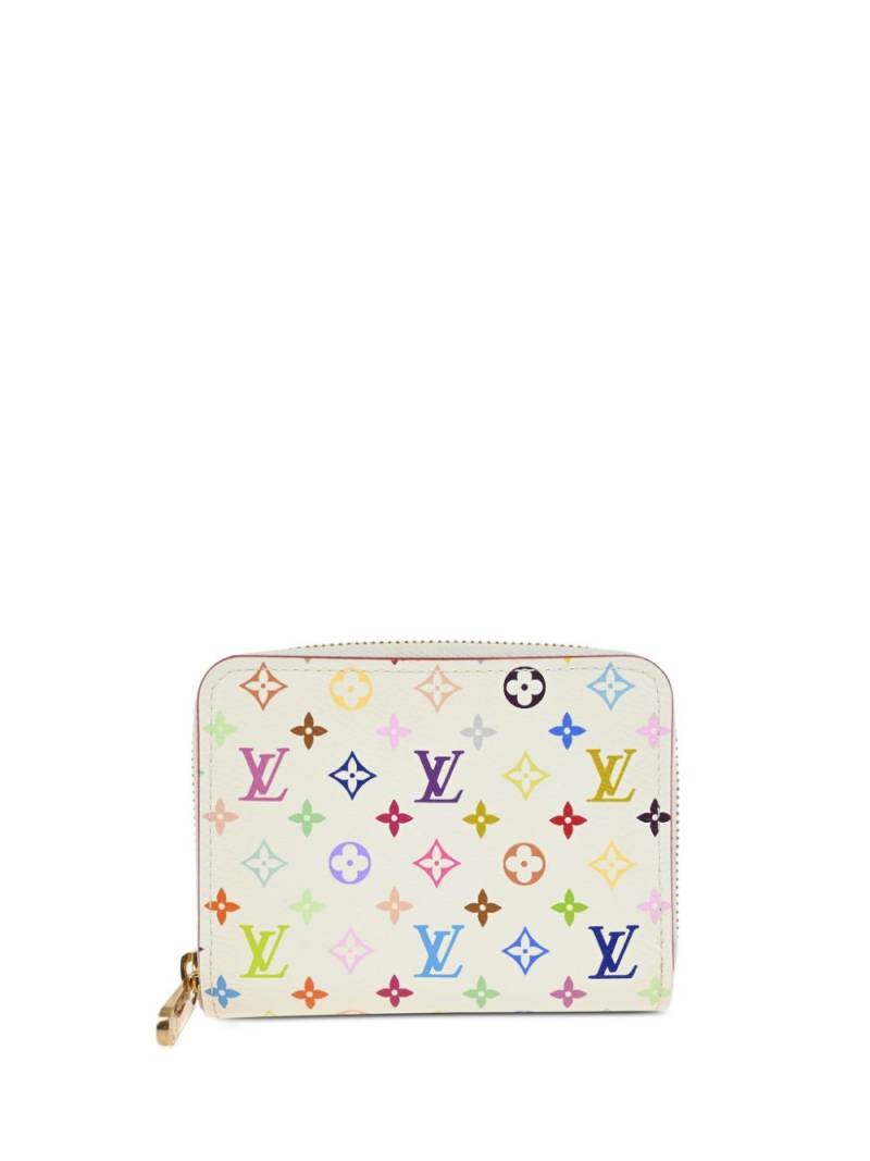 Louis Vuitton Pre-Owned x Takashi Murakami 2014 Zippy coin purse - White von Louis Vuitton Pre-Owned