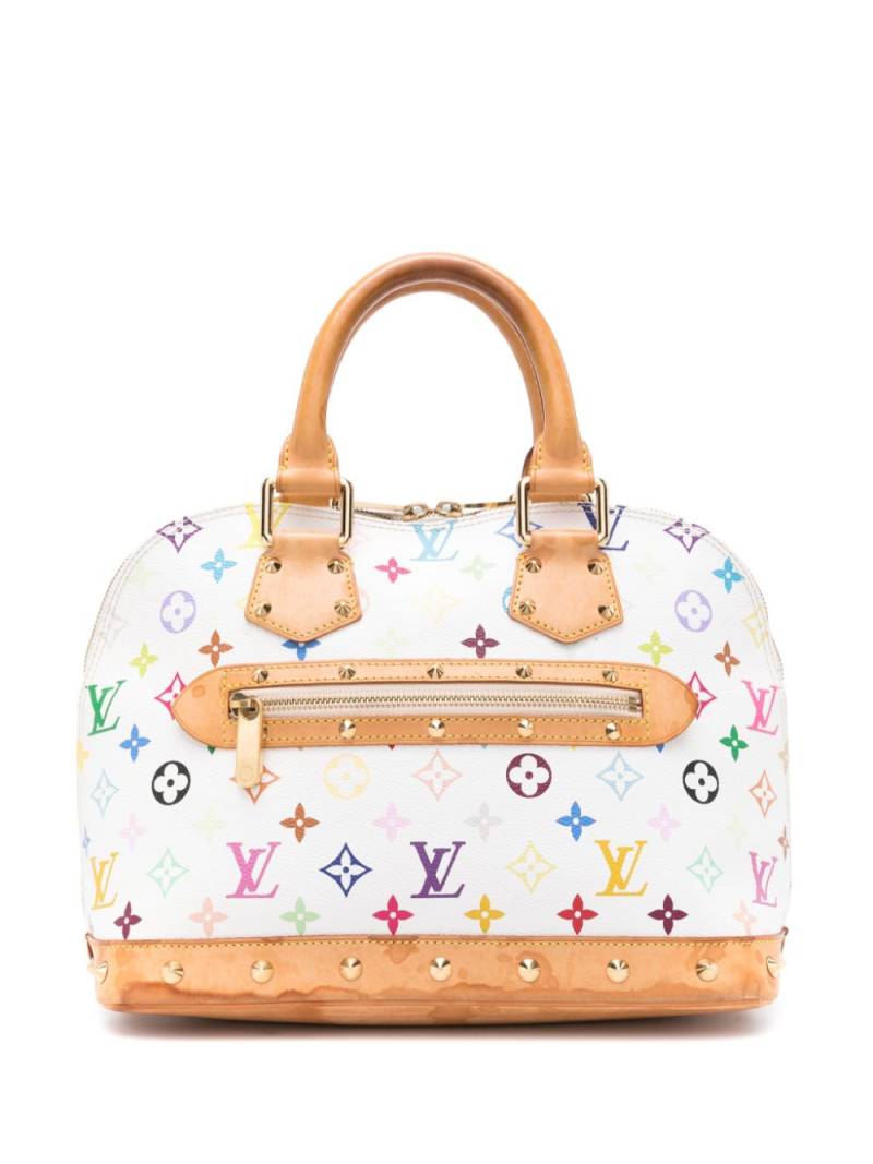 Louis Vuitton Pre-Owned x Takashi Murakami Alma MM tote bag - White von Louis Vuitton Pre-Owned