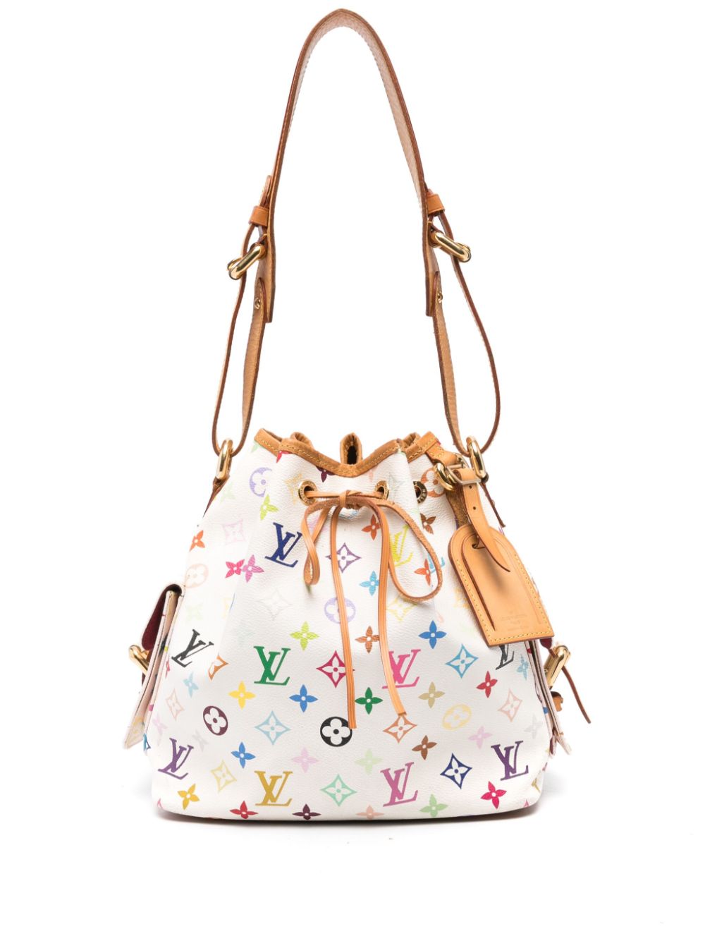 Louis Vuitton Pre-Owned x Takashi Murakami Noé bucket bag - White von Louis Vuitton Pre-Owned