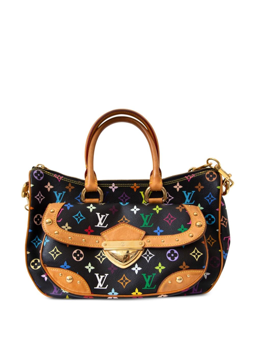 Louis Vuitton Pre-Owned x Takashi Murakami Rita two-way handbag - Black von Louis Vuitton Pre-Owned