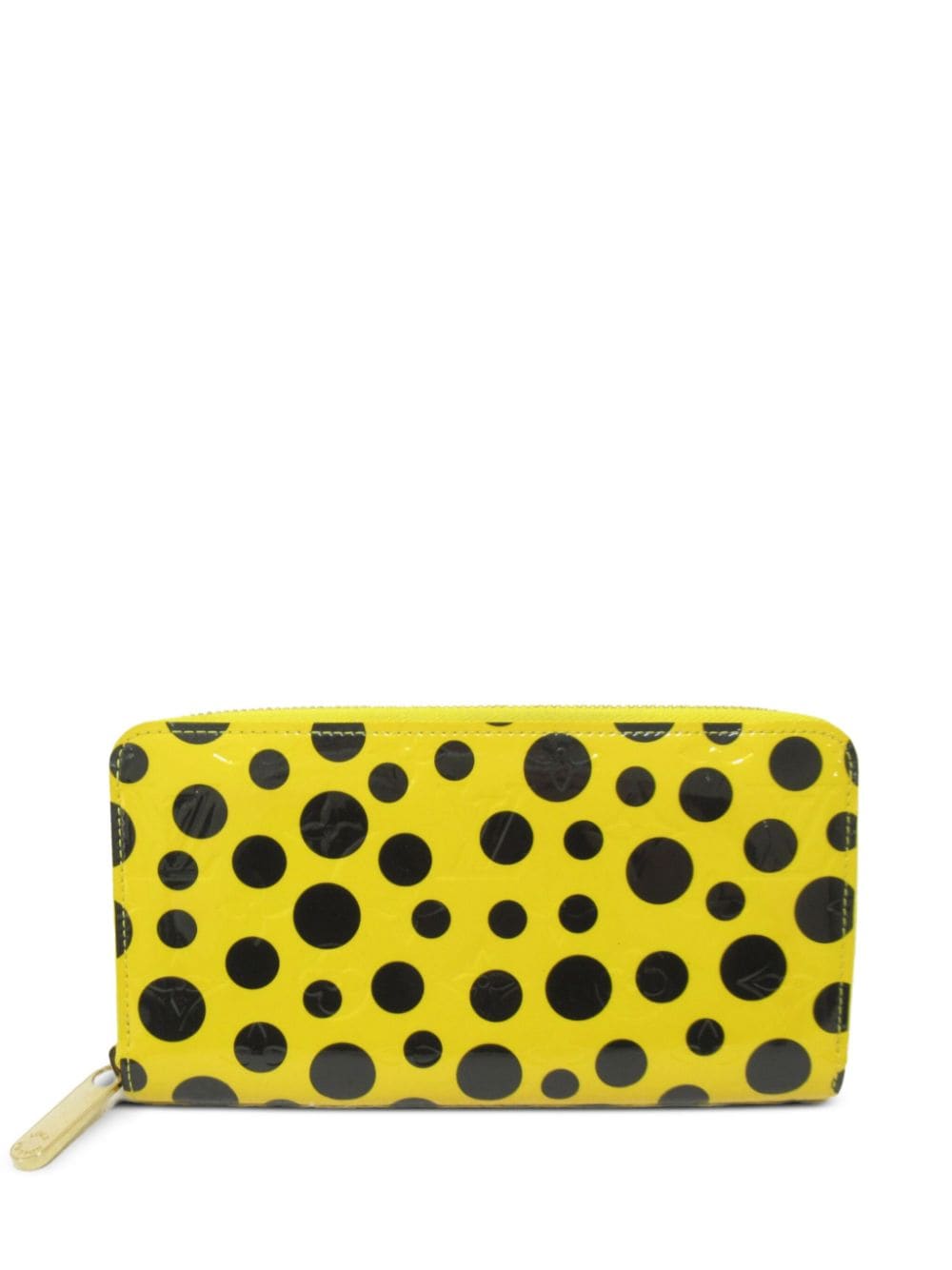 Louis Vuitton Pre-Owned x Yayoi Kusama 2012 Zippy long wallet - Yellow von Louis Vuitton Pre-Owned