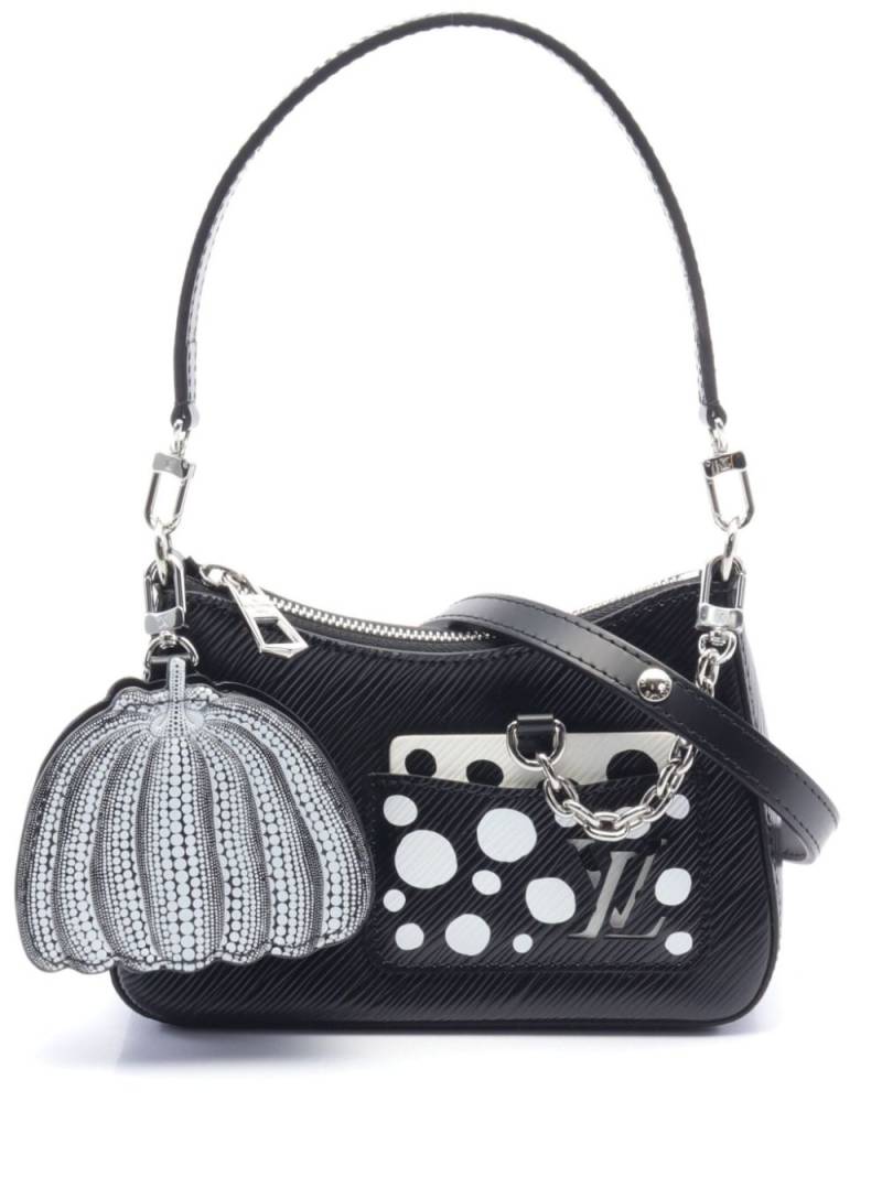 Louis Vuitton Pre-Owned x Yayoi Kusama 2021 Marellini two-way bag - Black von Louis Vuitton Pre-Owned