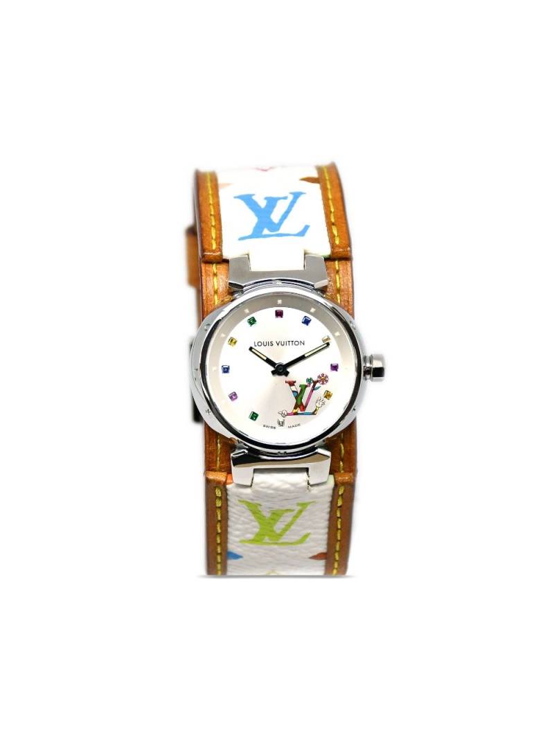 Louis Vuitton Pre-Owned 1990-2000s pre-owned Tambour 24mm - Silver von Louis Vuitton Pre-Owned