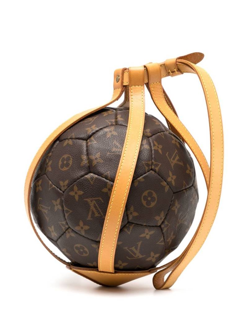 Louis Vuitton Pre-Owned 1998 Monogram World Cup Memory soccer ball - Brown von Louis Vuitton Pre-Owned